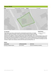 Et kart over Løsmasser N50/N250 fra Norges geologiske undersøkelse, som viser et område med en grønn polygon og tekst om datasettet.