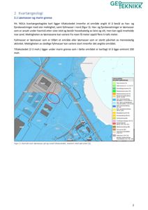 Et kart over kvartærgeologiske forhold (løsmasser) på og rundt et tiltakssted, med en rød sirkel som markerer et spesifikt område.