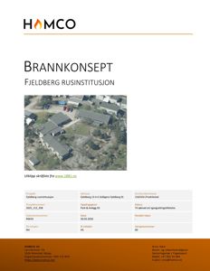 Et utklipp fra et skråfoto som viser Fjeldberg rusinstitusjon og omgivelsene.