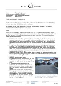 Fotografi av en garasje med bil, som illustrerer et eksempel på en garasje som kan ombygges til en garasje i Urabakken 3.