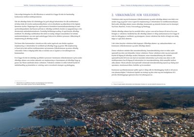 Fotografi av et landsbyområde sett fra luften, som illustrerer konteksten for en rapport om digital infrastruktur.