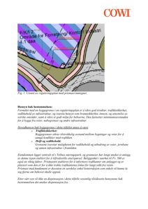 Et utsnitt fra en reguleringsplan som viser et område med infrastruktur, veier og byggegrenser.