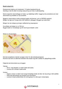 Et situasjonskart som viser bygningens plassering i forhold til nabolaget og veier.