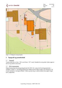 Situasjonsplan som viser tomteform, terrengforhold (topografi) og bygningsplassering.