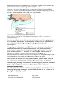Et kart som viser eiendomsområdet i forhold til kommunedelplan og reguleringsplaner.