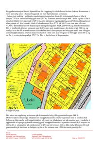 Utklipp av en situasjonsplan som viser tomtens beliggenhet, nabolag, reguleringsområder (BYA, markterrasse) og arealdata.