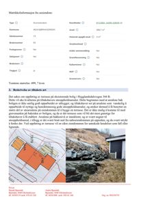 Fotografi av eksisterende terrasse og bakke ved en bolig, inkludert en del av en nabobebyggning.