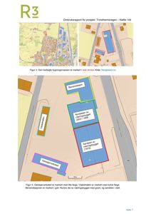 Kart som viser situasjon og plassering av bygninger på tomta, inkludert veier og nabolag.