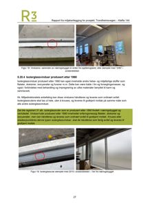 Fotografier av isolerglassvinduer i en bygning, inkludert detaljer av rammer og glassflater.