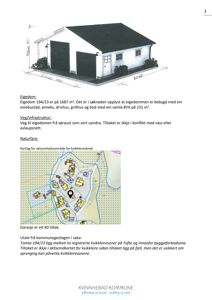 Et kart som viser eiendommen 194/23 i forhold til kvikkleiresoner og byggeforbudssoner.