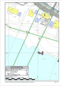 Situasjonskart som viser eiendomsnummer 117, nabolag, veier (SP 160 K), vann og naboeiendommer.