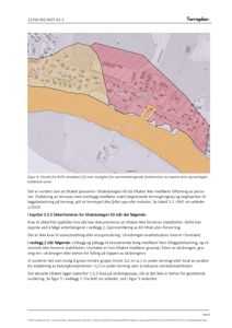 Et utsnitt fra NVEs temakart som viser geologiske soner (marine leire og kvikkleire) på et område.
