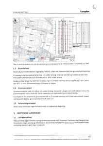 Situasjonsplan (tomteplan) som viser bygningens plassering i forhold til naboeiendommer, veier og andre viktige punkter.