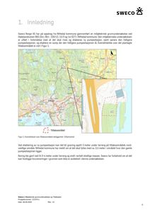 Et kart som viser beliggenheten av et tiltaksområde i Nittedal kommune.