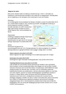Et kart over området Marøya som viser eiendommen og nabolag.