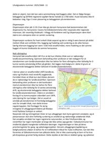 Et kartutsnitt som viser et forslag til plassering av nytt våningshus i rødt, med områder markert for naturverdi og reindrift.