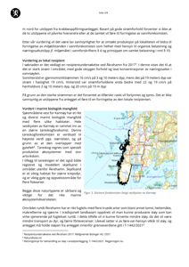 Kart som viser sjøområdene vest for Karmøy med en markert strekning langs vestkysten som representerer Stortare forekomst av tareskog.