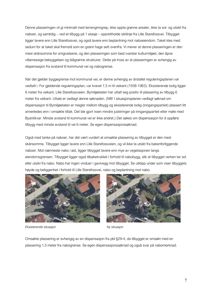 To flyfotografier som viser eksisterende og foreslått situasjon for en bygning i forhold til naboer og vei.