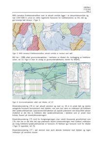 Kart med fargekodet kartlegging av kvikkleiresoner og markering av et aktuelt område.