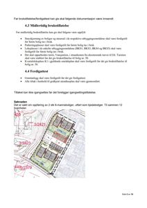Situasjonsplan som viser plassering av tomt, eksisterende veier (E6) og planlagte bolighus i forhold til hverandre.