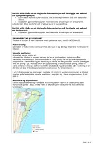 Kart som viser et område med overlappende polygoner (Donså, Trøskler, Estimert tareskog) og en rute (Start).