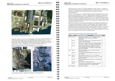 Fotografier av gravninger og prøvetaking (sjakt PG1) i forbindelse med miljøgeologiske undersøkelser.