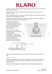 Teknisk tegning som viser detaljer for forankring av en tank i betongplate, inkludert dimensjoner og konstruksjon.