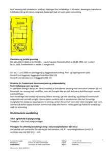 Et situasjonskart eller et utdrag fra et kart som viser plassering av et basseng (merket 32/209) i forhold til eiendomsgranser.