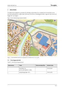 Oversiktsbilde (kart) som viser eiendommen og nabolaget.