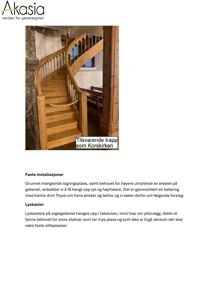 Fotografi av en trapp med tekstbeskrivelse om at det er en tilsvarende trapp som Korskirken.
