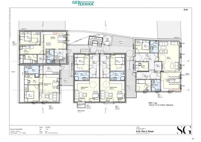 Etasjeplan (Plan 2. Etasje) som viser romfordeling, stueplan og mål for en bolig.