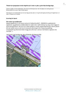 Situasjonsplan (kartutsnitt) som viser reguleringsplan for Fv 44 Husnes sentrum til Helland bru, med overlappende arealfremål og tiltaksområde.