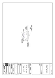 En snittegning (tverrsnitt) som viser detaljer om grunnforhold, grunntilstand og grunnfylling for et byggeprosjekt.