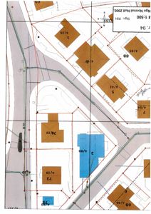 Situasjonsplan som viser tomtedeling, eiendomsnummer (f.eks. 4/26, 4/89), bygningers plassering og tilknytning til veier (R70).