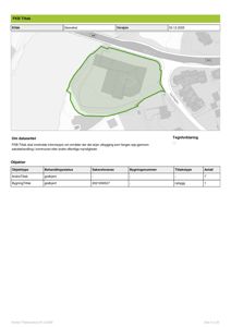 Situasjonsplan som viser bygningens plassering på tomten i forhold til veier og nabolag.