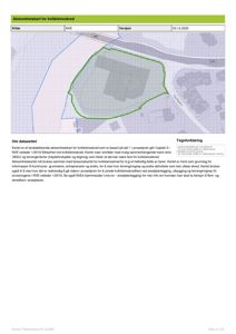 Et aksomhetskart som viser et område med mulig sammenhengende marin leir (NGU) og terrengkriterier for kvikkleireskred.