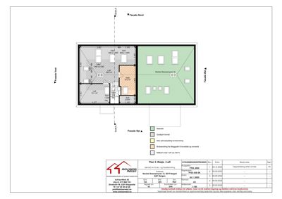 Etasjeplan (3. etasje / loft) som viser romfordeling, arealer og bruksendringer for Nordre Skanseveien 12.
