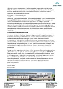 Fotografi av en ferdig bygning med SLEIPNER-logoen på fasaden.