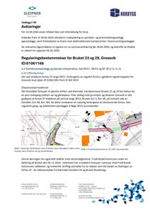 Situasjonsplan som viser fortausløsning i forhold til eksisterende veier og eiendommer.