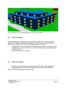 Et 3D-modellert fasadeutsnitt med lydsoner (Ld) markert med tall, illustrert i en byggesak.