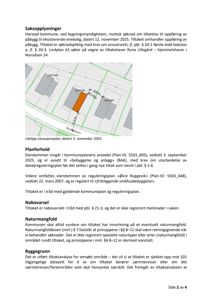 Situasjonsplan som viser eiendommen (markert med orange skravering) i forhold til nabolaget og eksisterende bygninger.