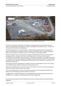 Et dronebilde (fotografi) av eksisterende industriområde på Årskog, tatt fra øst.