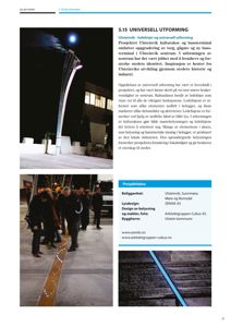 Fotografier av lysdesign og belyste områder i Ulsteinvik sentrum, inkludert en bueformet lysstolpe og belyste trapper.