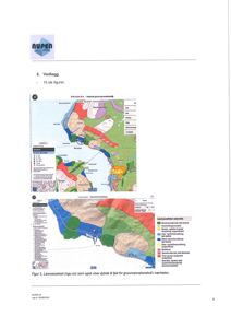 Bildet viser to kart over området Granada som viser grunnvannssituasjonen og løsmassekartet.