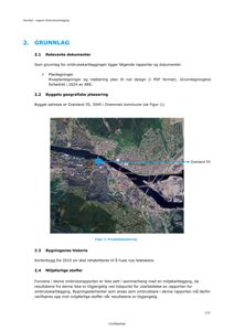 Et satellittbilde (kart) som viser prosjektplasseringen av Grønland 55 i Drammen, med en blå pil som peker på adressen.