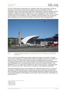 Fotografi av Haikjøften sett fra Kongens gate med bensinstasjonen i bakgrunnen.