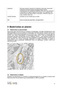 Et kart over planområdet med Kongensgate markert og omgivelser som Narvik torg og E6.