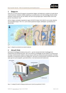 Dokumentet inneholder to kartbilder (Figur 1 og Figur 2). Figur 1 er en situasjonsplan/utsnitt fra et oversiktskart som viser lokalisering av området. Figur 2 er en foreløpig 3D-modell (rendering) av tilbygget.