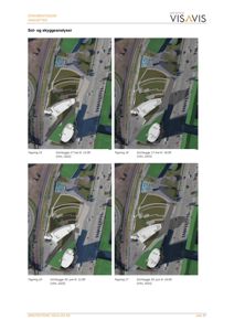 Sol- og skyggeanalyse (rendering) av bygningens plassering i forhold til solposisjon.