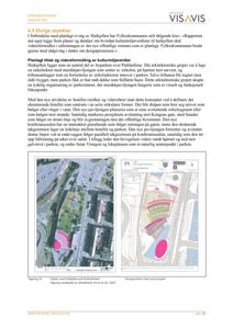 Et fotografi av Halkjeften på Parkhallaket, inkludert en situasjonsplan over det nye prosjektet.